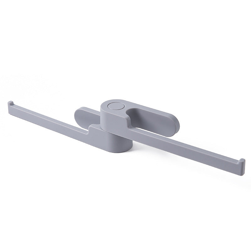 Hanger Storage Rack Free Punch Balcony Storage Rack Revolving Hanger Storage Wall-Mounted Storage