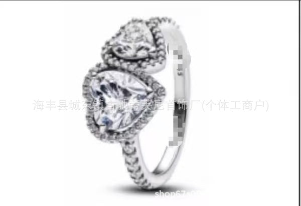 Anillo Elegante de Plata S925 – Diseño Brillante para Mujer