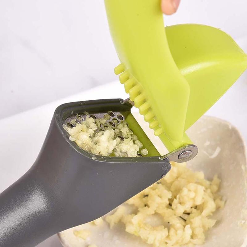 Stainless Steel Manual Garlic Press Kitchen Accessories Gadgets Garlic Grinder Grater Squeezer Garlices Chopper Crusher