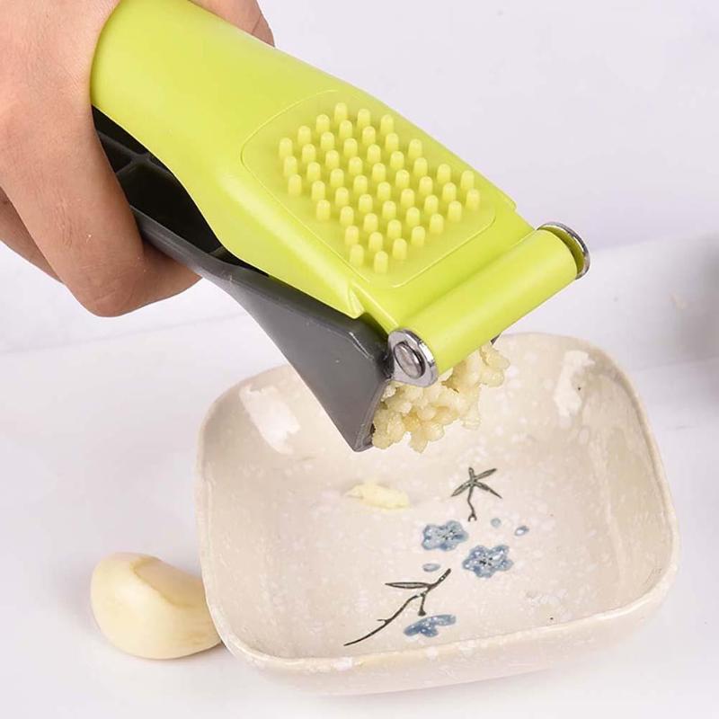 Stainless Steel Manual Garlic Press Kitchen Accessories Gadgets Garlic Grinder Grater Squeezer Garlices Chopper Crusher