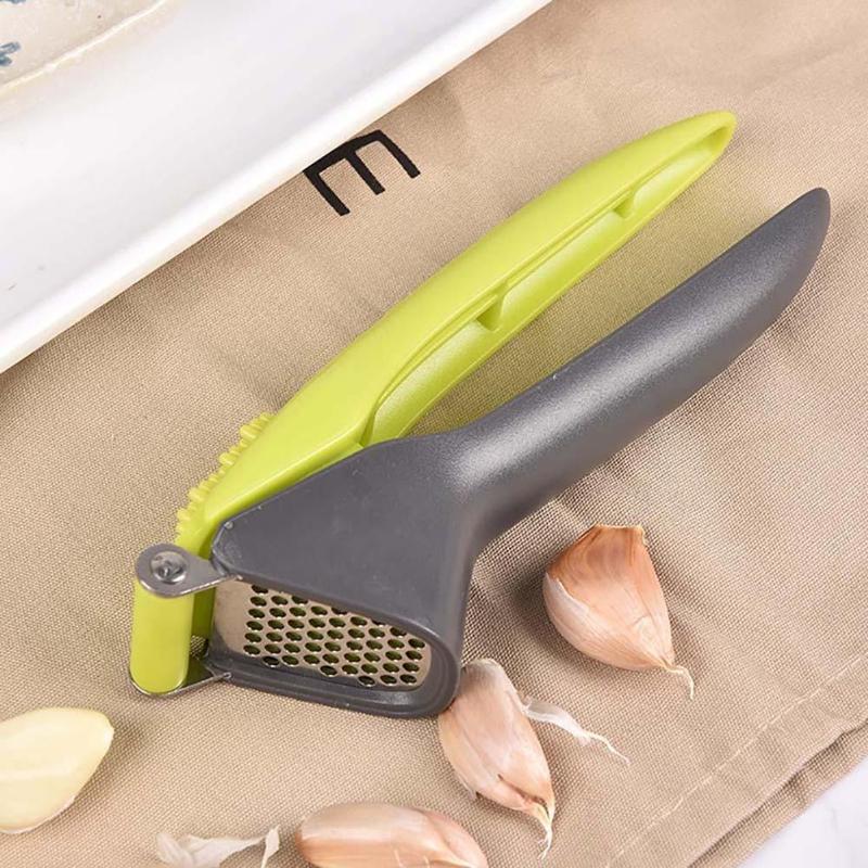 Stainless Steel Manual Garlic Press Kitchen Accessories Gadgets Garlic Grinder Grater Squeezer Garlices Chopper Crusher
