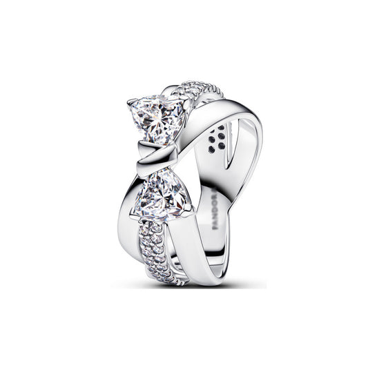 Anillo Elegante de Plata S925 – Diseño Brillante para Mujer
