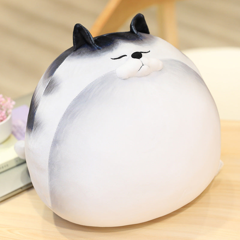 New Cute Printed Egg Cat Doll Plush Cat Pillow Home Cushion