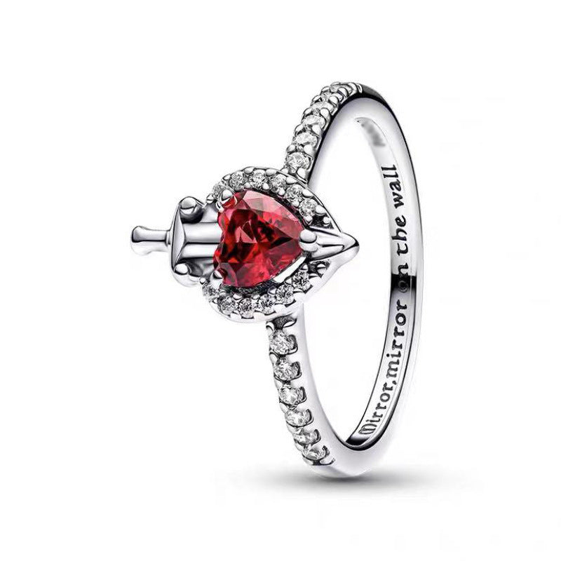 Anillo Elegante de Plata S925 – Diseño Brillante para Mujer
