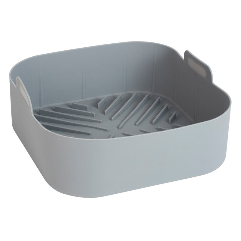 New Square Air Fryer Grill Pan BBQ Pad Air Fryer Silicone Pot