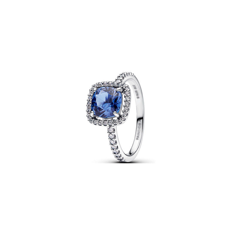 Anillo Elegante de Plata S925 – Diseño Brillante para Mujer