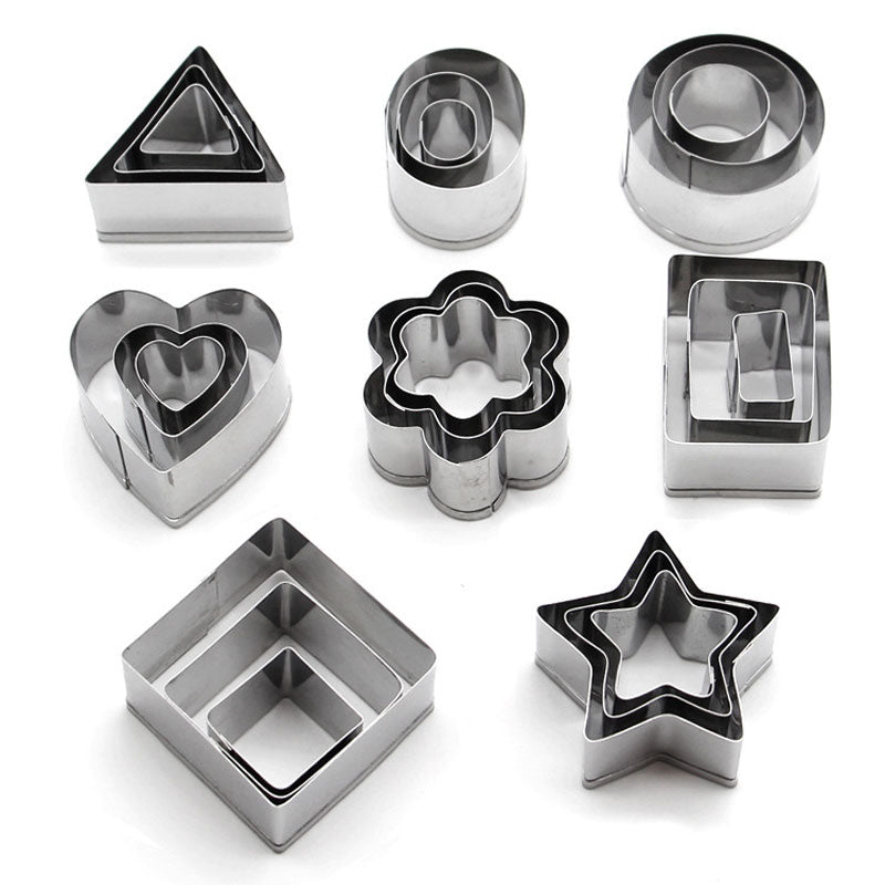Kitchen Cooking Tools Baking Cake/Bread/Cookie Cutter Set Digital/Heart/Star/Animal/Flower DIY Mold Kitchen Gadgets Accessories