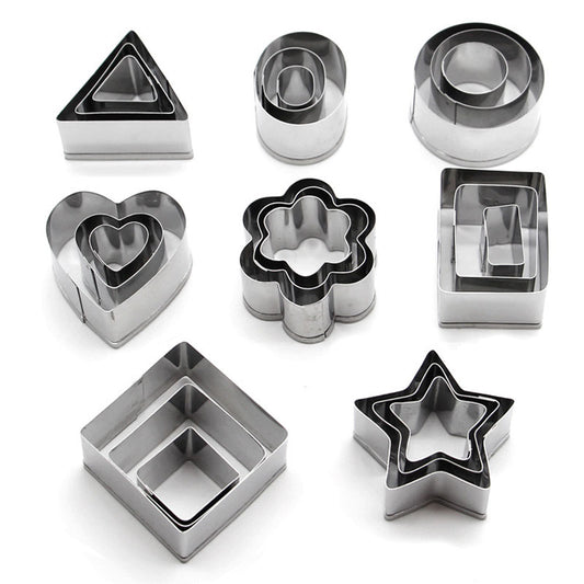 Kitchen Cooking Tools Baking Cake/Bread/Cookie Cutter Set Digital/Heart/Star/Animal/Flower DIY Mold Kitchen Gadgets Accessories
