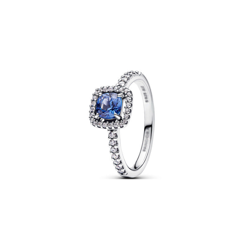 Anillo Elegante de Plata S925 – Diseño Brillante para Mujer